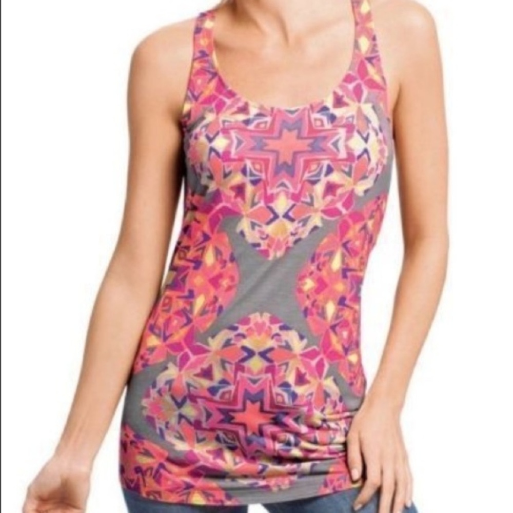 CAbi Harmony Multi-Colored Sleeveless Top M